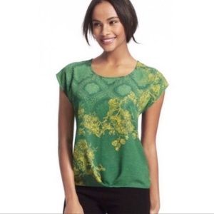 CAbi #597 Green With Envy Top